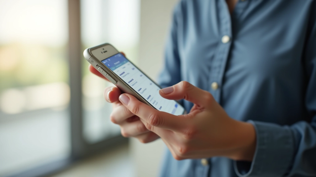 Close-up of subscription list on mobile banking app showing multiple recurring charges